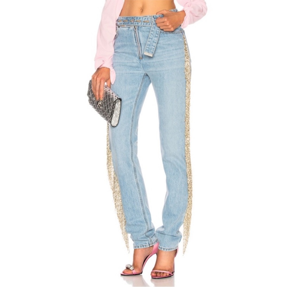 Helmut Lang Fringe Jeans